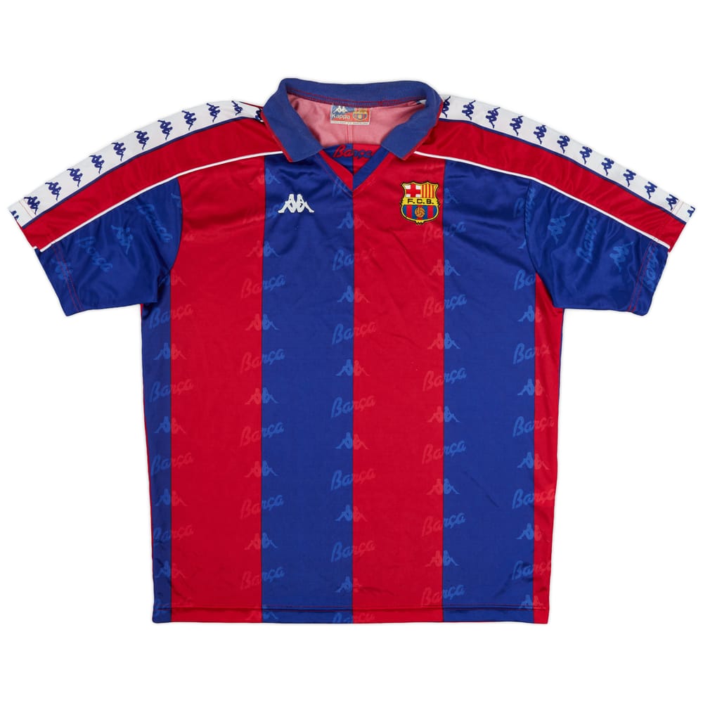 1992-95 Barcelona Home Shirt - 9/10 - (XL)