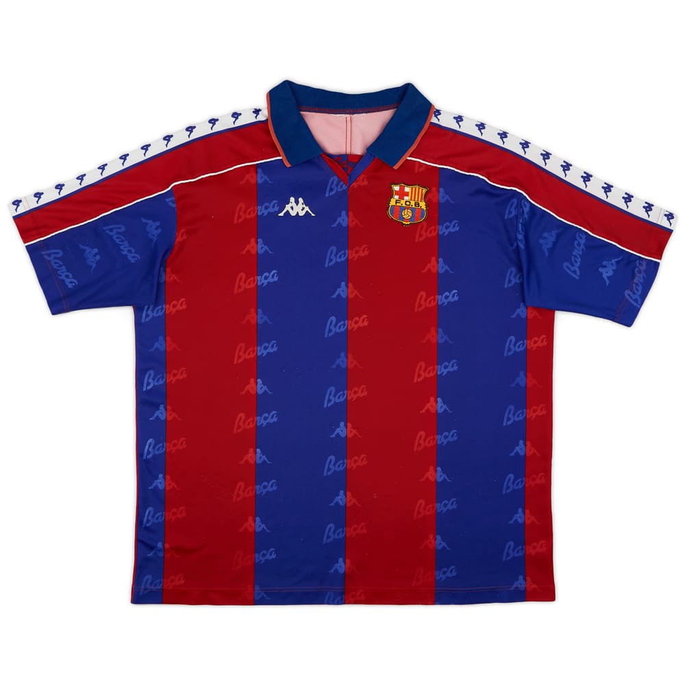 1992-95 Barcelona Home Shirt - 8/10 - (L)