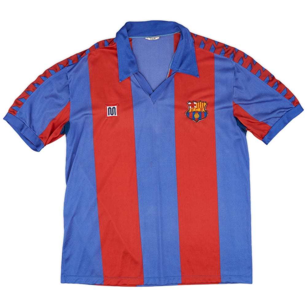 1984-89 Barcelona Home Shirt - 8/10 - (L)