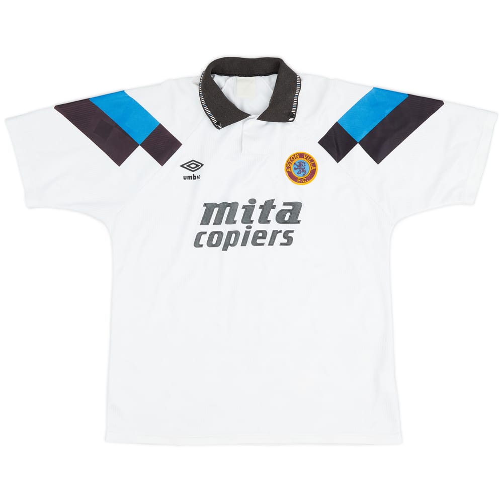 1990-92 Aston Villa Away Shirt - 8/10 - (XL)