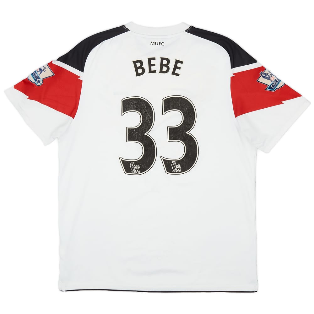 2010-12 Manchester United Away Shirt Bebe #33 - 5/10 - (L)