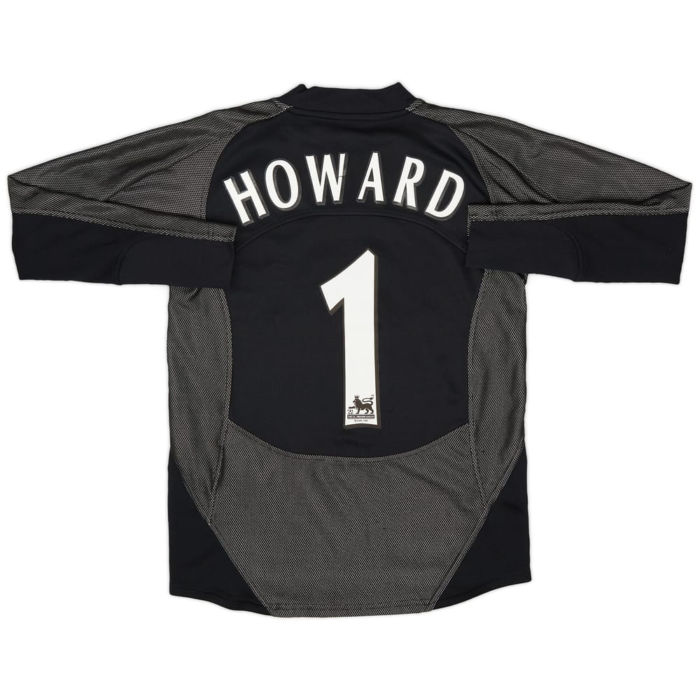 2004-05 Manchester United GK Shirt Howard #1 - 6/10 - (L.Boys)