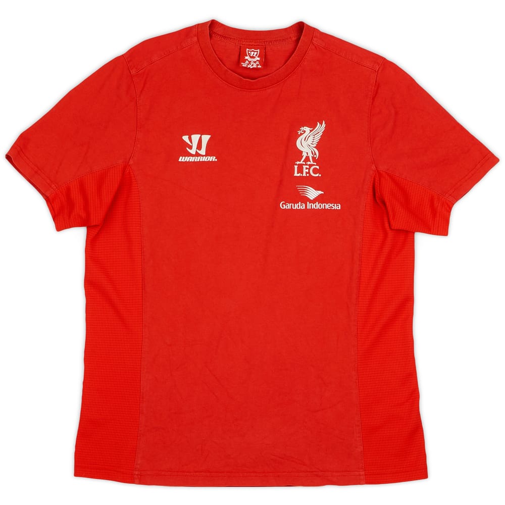 2014-15 Liverpool Warrior Training Tee - 9/10 - (M)