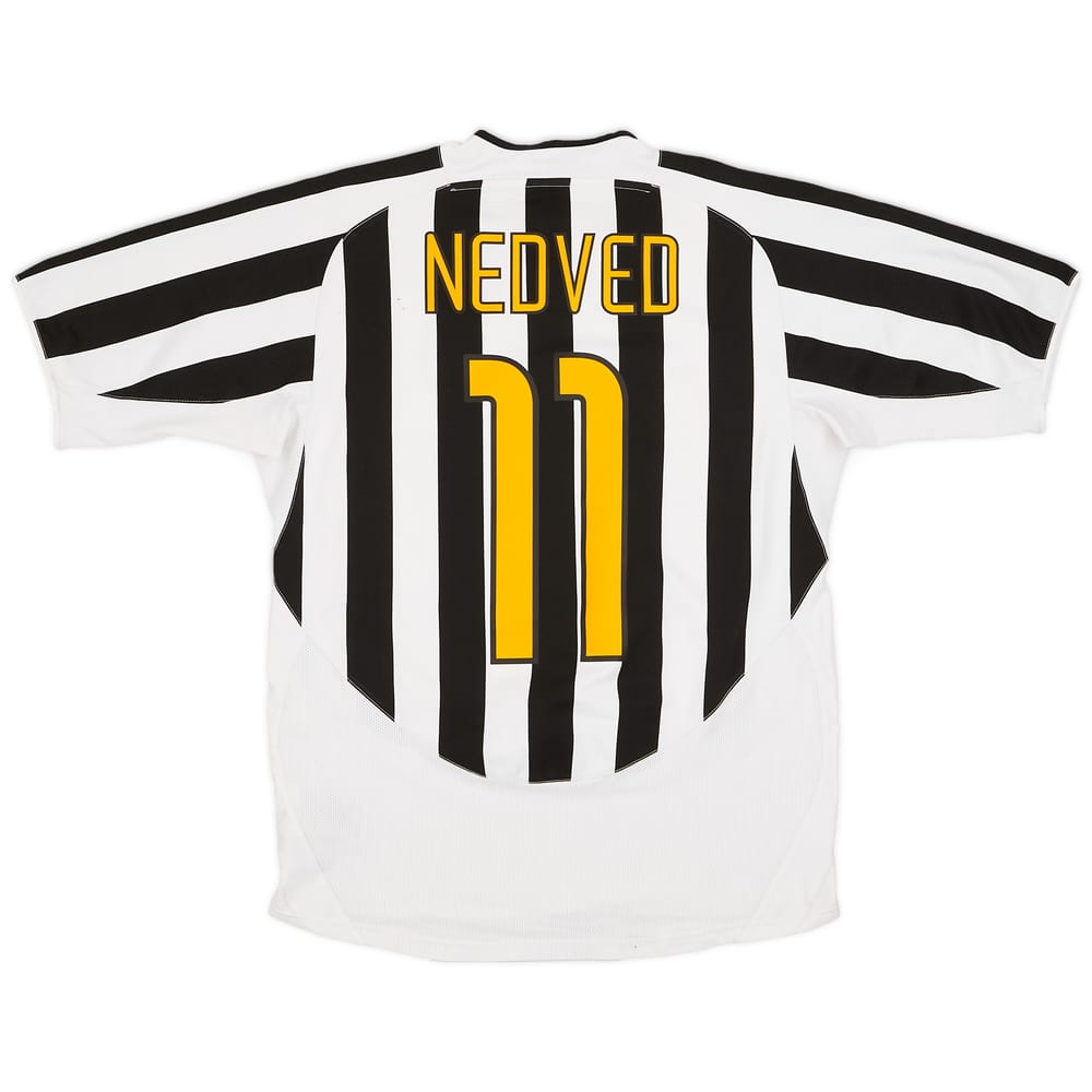 2003-04 Juventus Home Shirt Nedved #11 - 7/10 - (M)