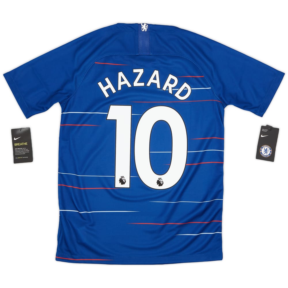 2018-19 Chelsea Home Shirt Hazard #10 (XL.Boys)