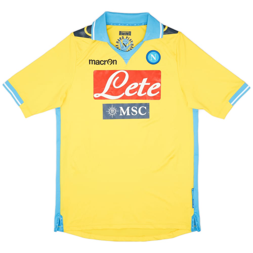 2013-14 Napoli Third Shirt - 7/10 - (XXL)