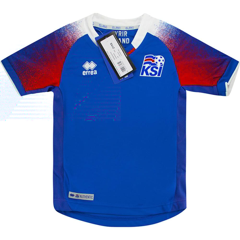 2018-19 Iceland Home Shirt (KIDS)