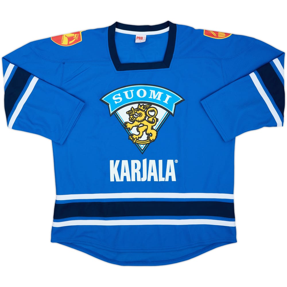 2000s Finland National Hockey Team #14 Away Jersey - 7/10 - (XL)