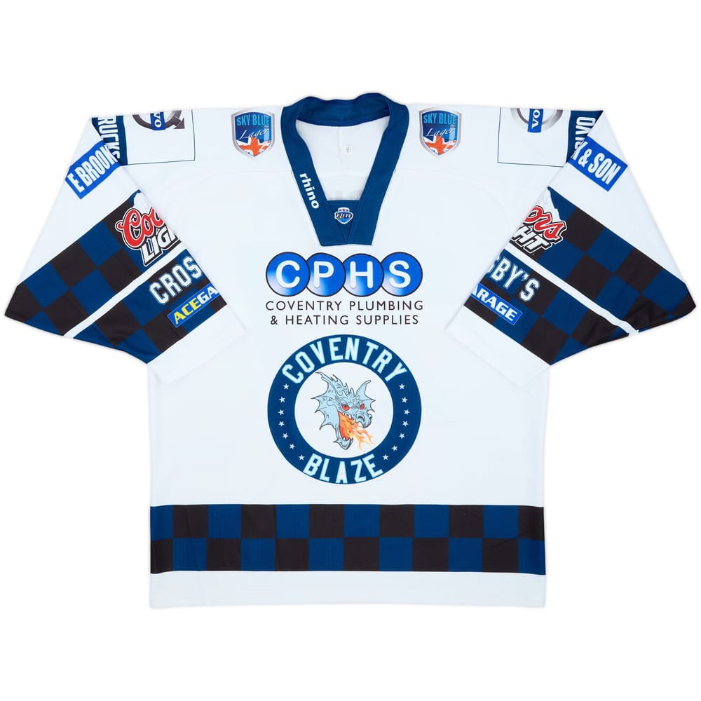 2010-11 Coventry Blaze Fulghum #27 Rhino Away Jersey - 9/10 - (XXL)