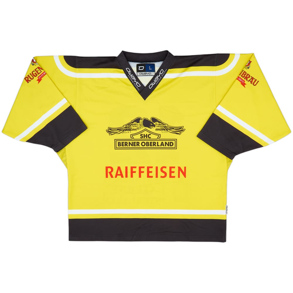 2000s SHC Berner Oberland Hami #12 Owayo Home Jersey - 6/10 - (L)