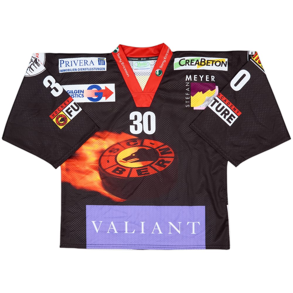 2007-08 SC Bern #30 Yvette Home Jersey - 9/10 - (S)