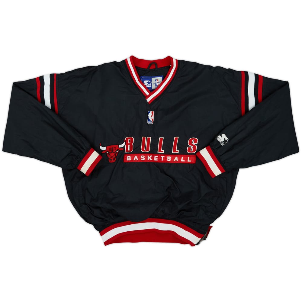 1990s Chicago Bulls Starter Pullover Rain Jacket - 8/10 - (M)