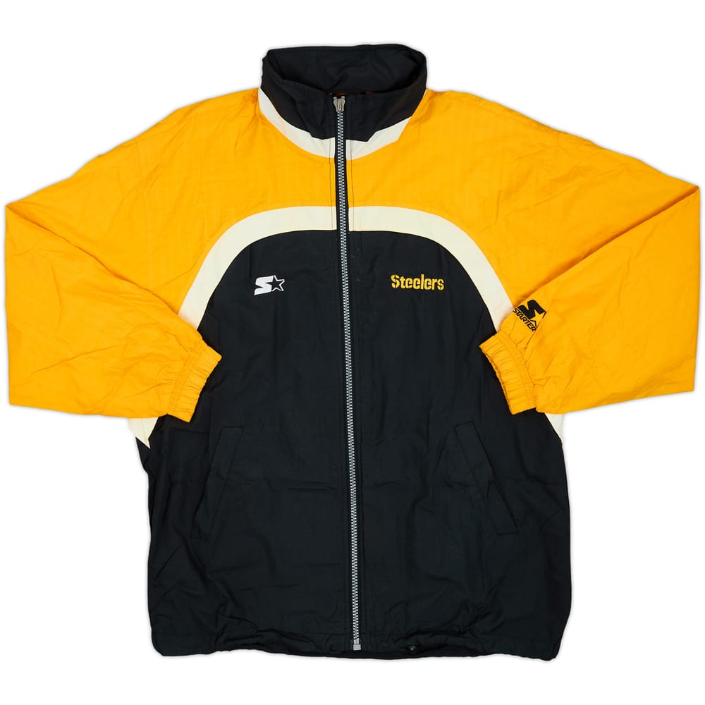 1990s Pittsburgh Steelers Starter Rain Jacket - 7/10 - (M)