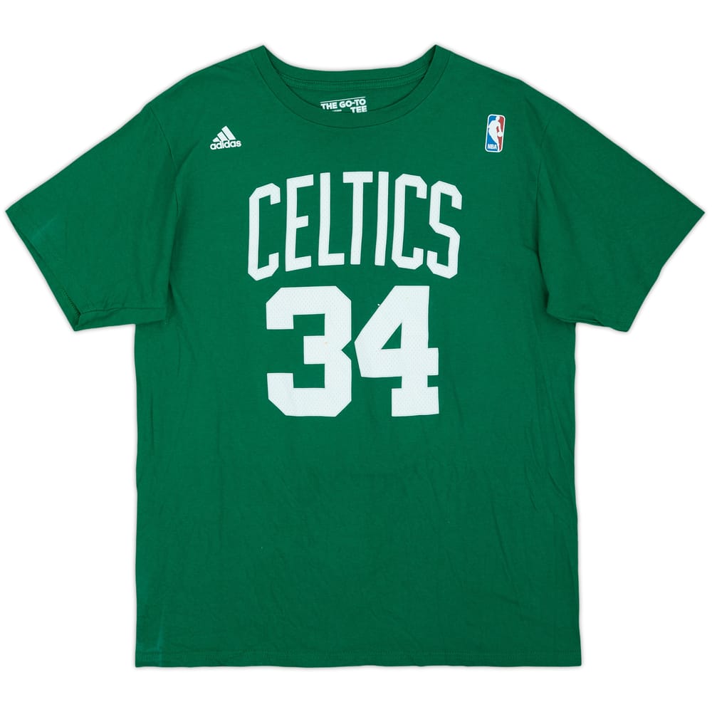2010-13 Boston Celtics Pierce #34 adidas Tee - 7/10 - (L)