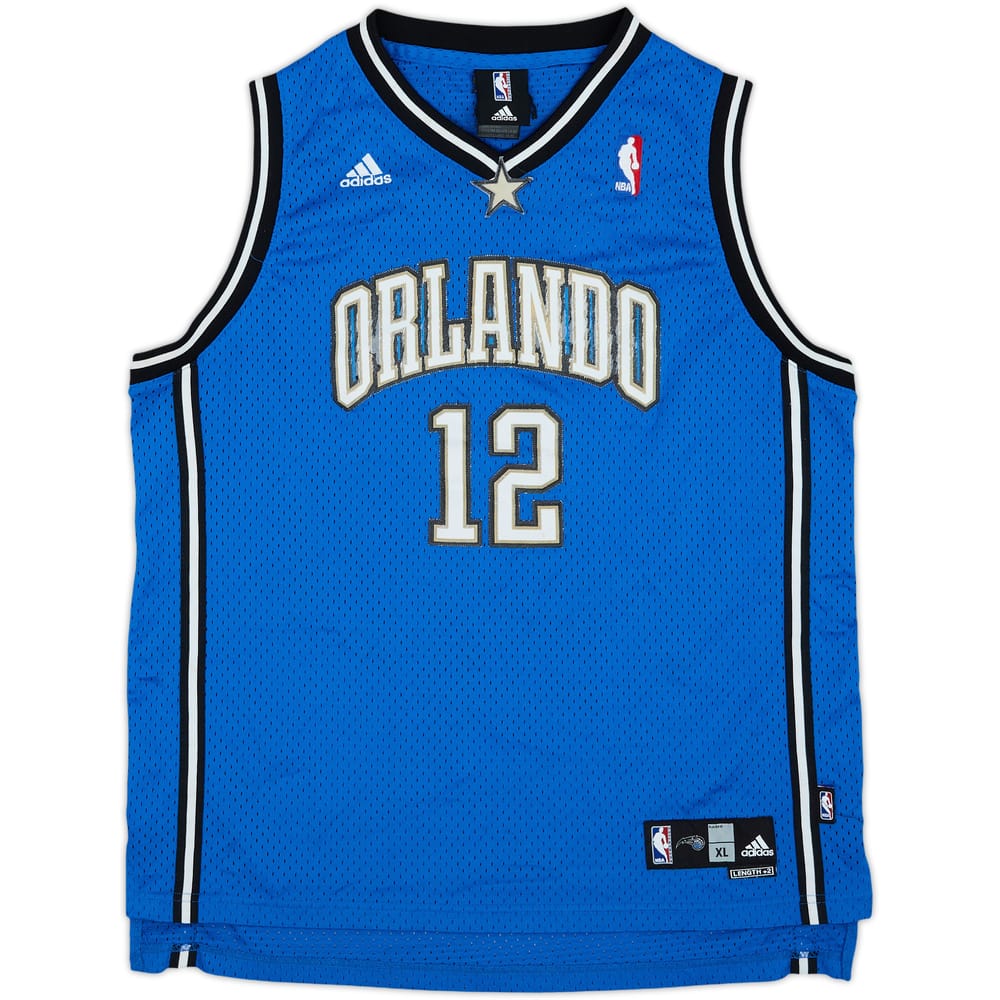 2006-08 Orlando Magic Howard #12 adidas Swingman Away Jersey - 5/10 - (XL.Boys)