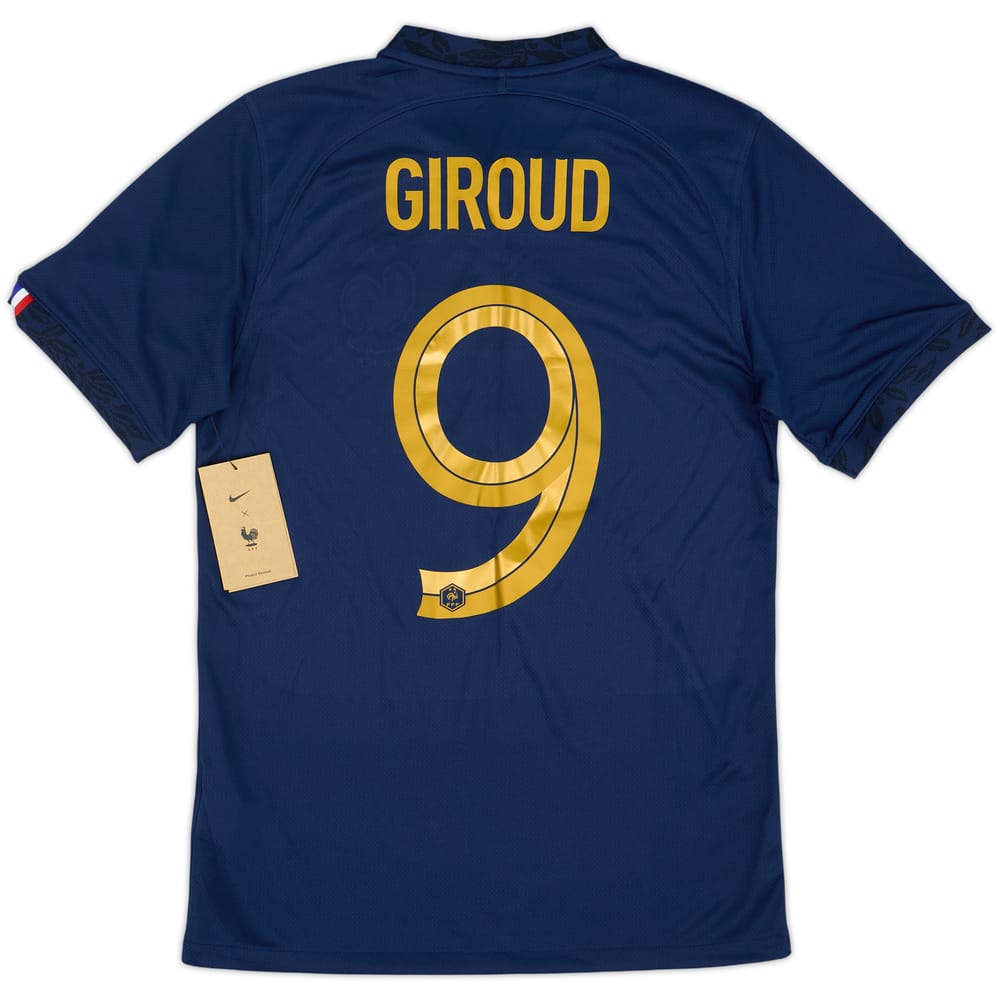2022-23 France Home Shirt Giroud #9 (S)