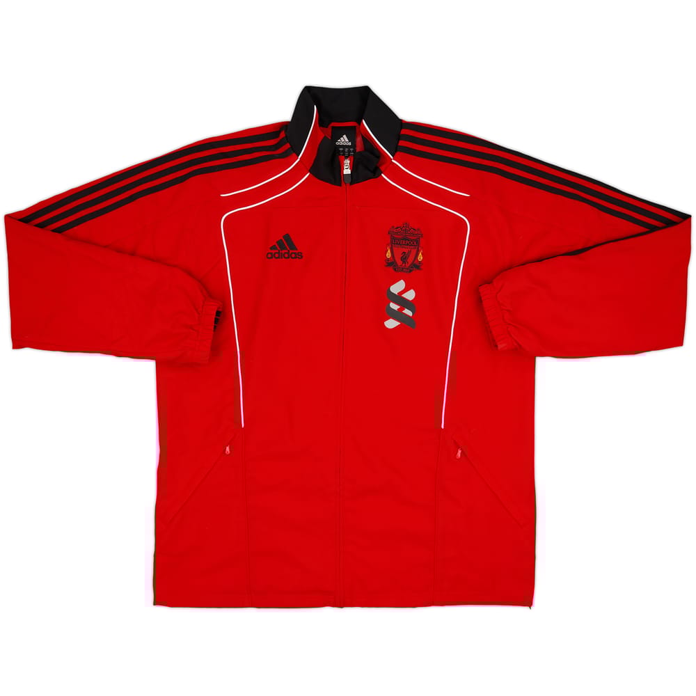 2010-11 Liverpool adidas Track Jacket - 8/10 - (L/XL)