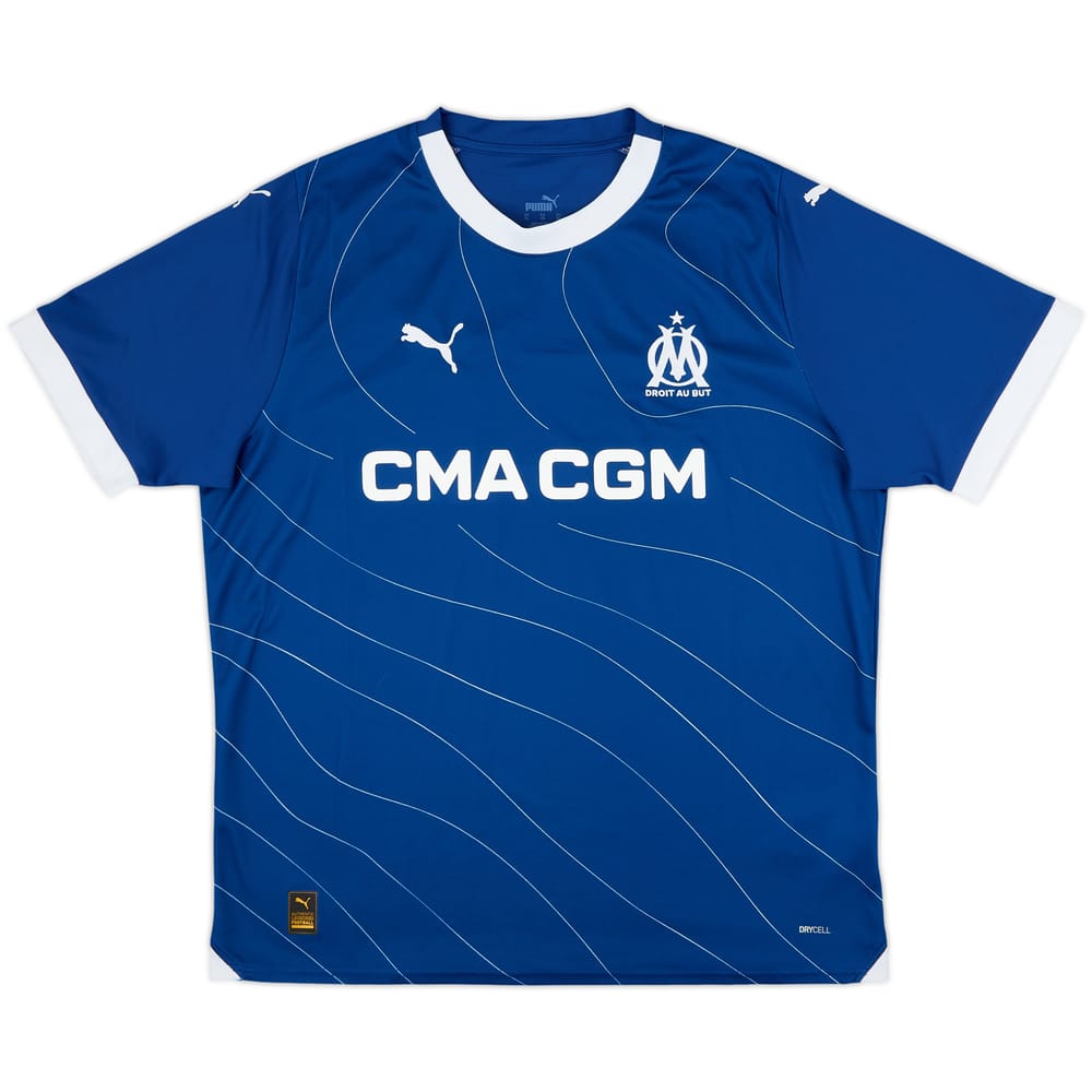 2023-24 Olympique Marseille Away Shirt - 10/10 - (XL)