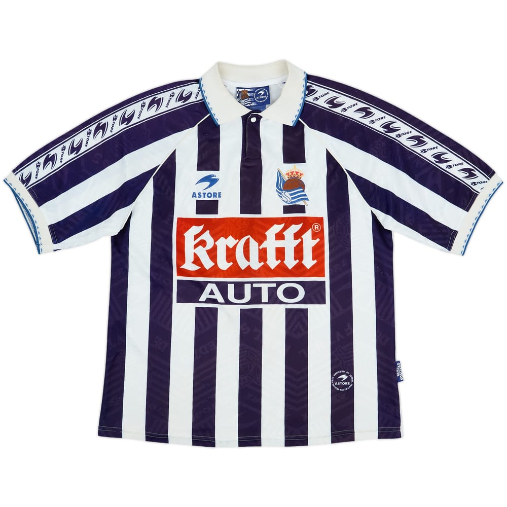 1996-98 Real Sociedad Home Shirt - 8/10 - (M)