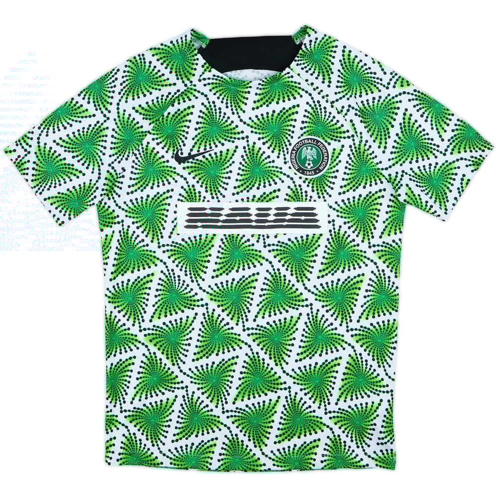 2022-23 Nigeria Nike Pre-Match Training Shirt - 8/10 - (M)