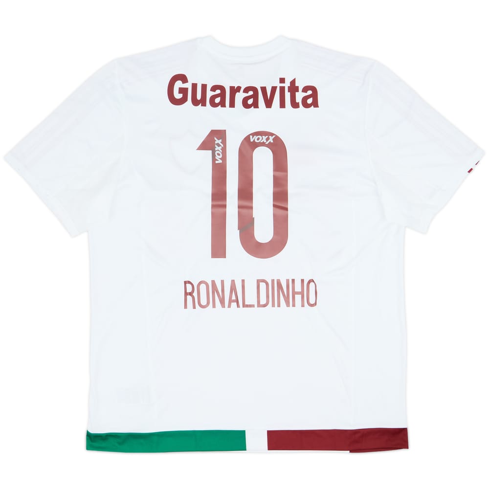 2015 Fluminense Away Sirt Ronaldinho #10 - 6/10 - (XL)