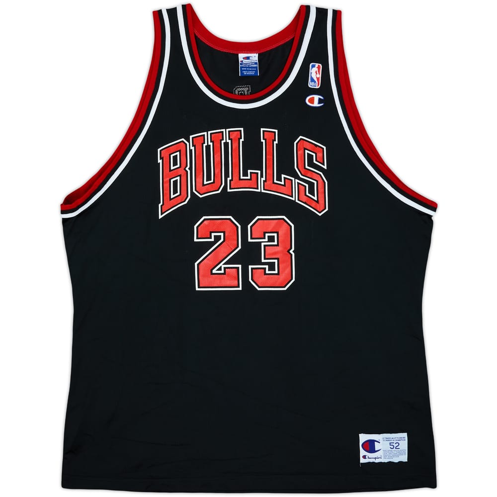 1995-98 Chicago Bulls Jordan #23 Champion Alternate Jersey - 9/10 - (XXL)