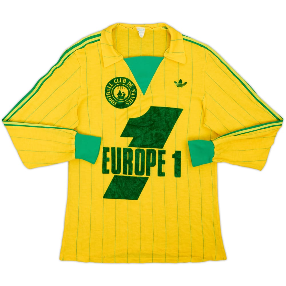 1980-81 Nantes Home L/S Shirt - 9/10 - (M)