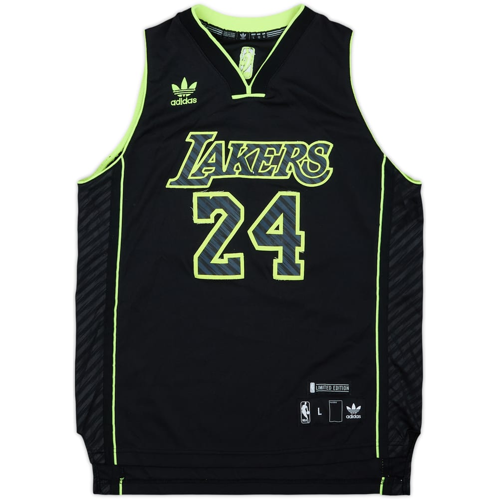 2014-15 LA Lakers Bryant #24 adidas Swingman Limited Edition Jersey - 6/10 - (L.Boys)