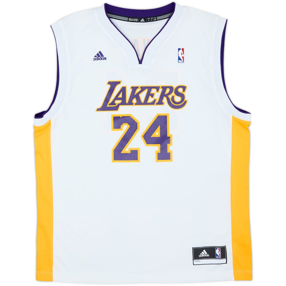 2010-14 LA Lakers Bryant #24 adidas Alternate Jersey - 8/10 - (L)