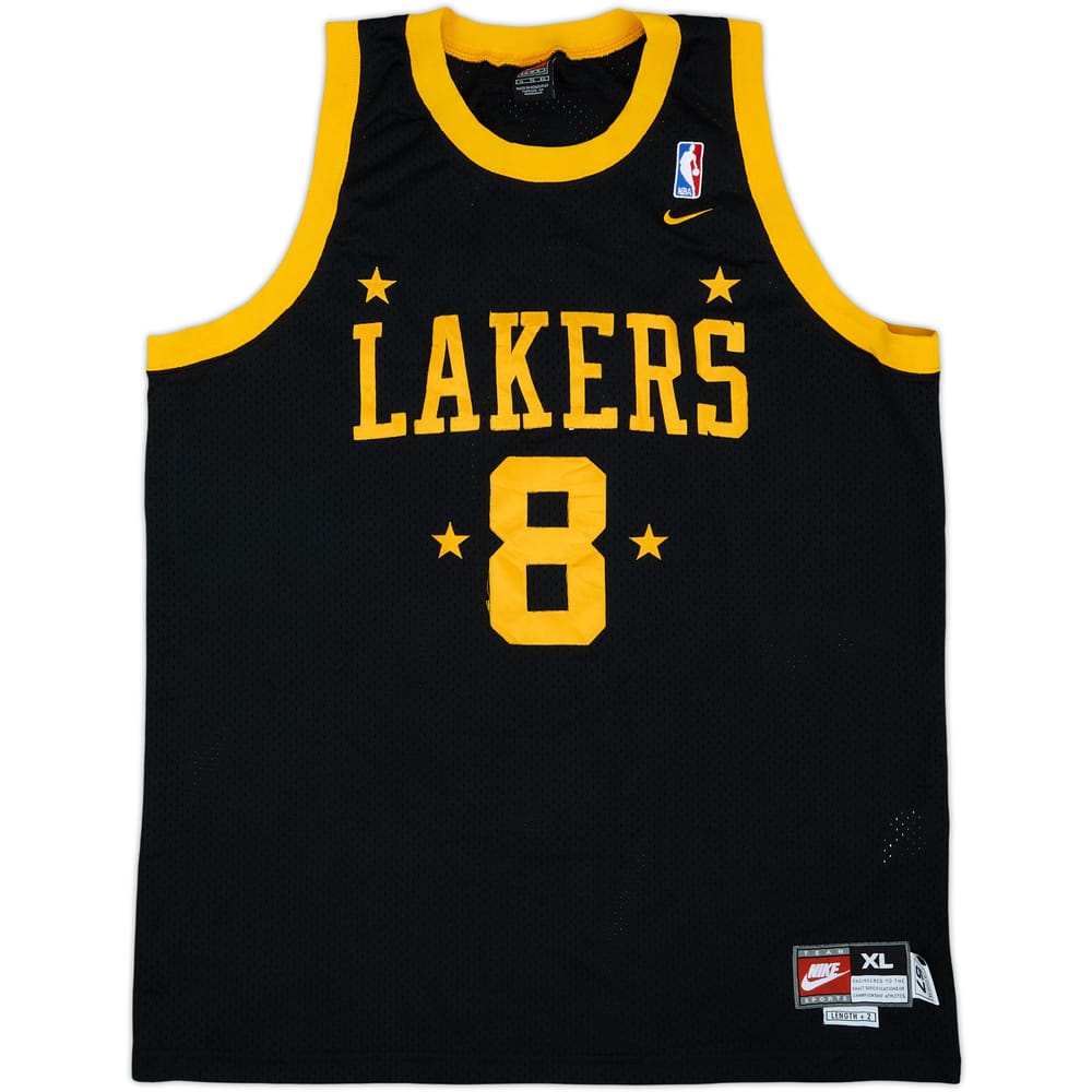 1957-58 Minneapolis Lakers Bryant #8 Nike Rewind Swingman Away Jersey - 8/10 - (XL)