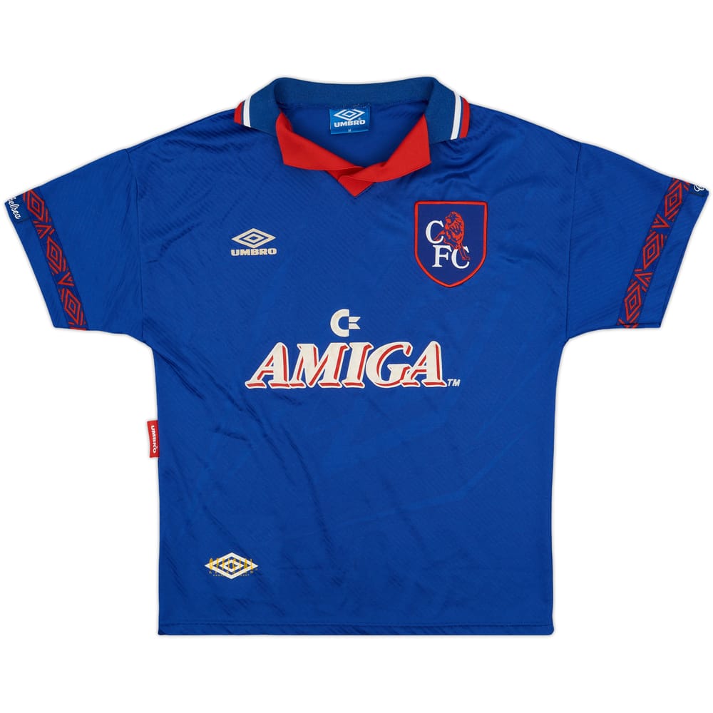 1993-94 Chelsea Home Shirt Hoad - 7/10 - (M)