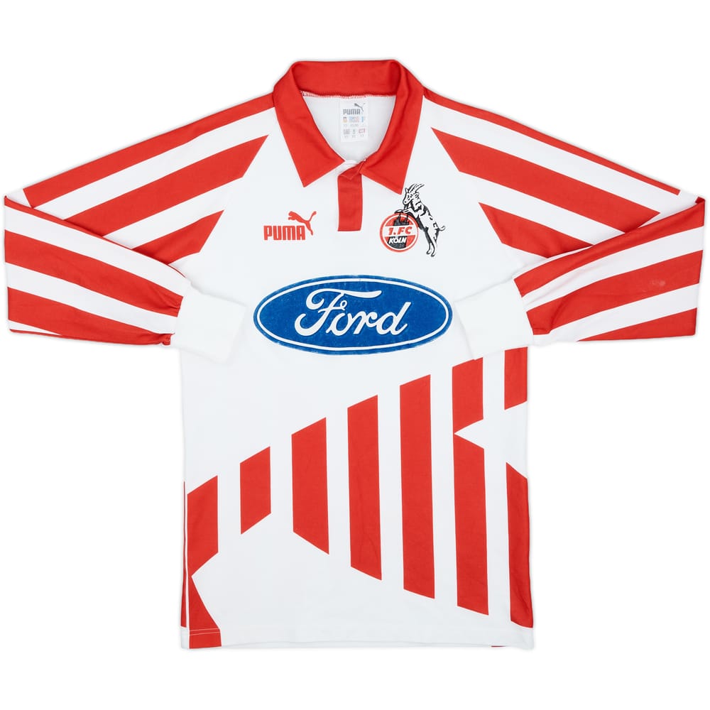 1994-95 FC Koln Home L/S Shirt - 7/10 - (XS)