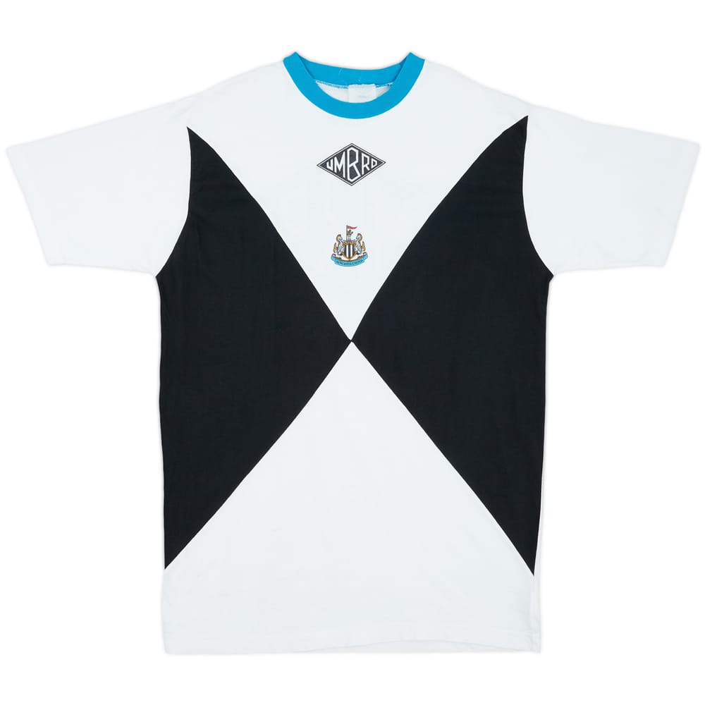 1990-91 Newcastle Umbro Cotton Tee - 7/10 - (L)