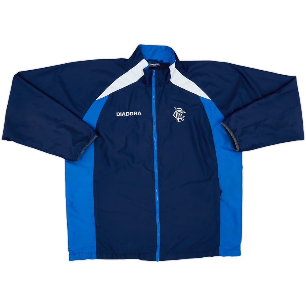 2003-04 Rangers Diadora Track Jacket - 5/10 - (XL)