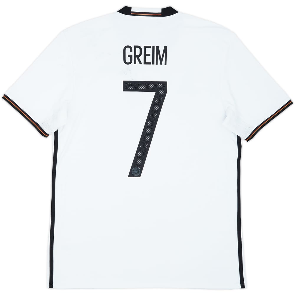 2015-16 Germany Home Shirt Greim #7 - 4/10 - (M)