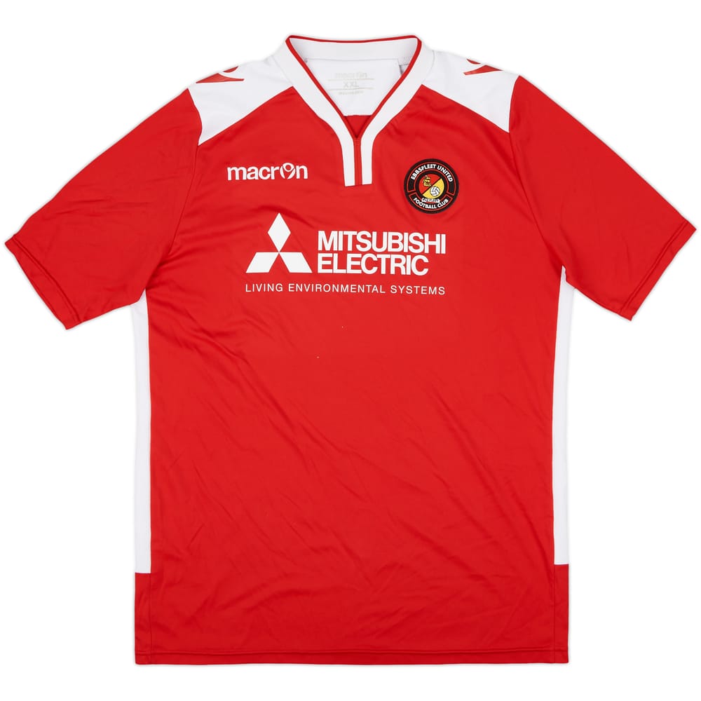 2014-15 Ebbsfleet Home Shirt - 8/10 - (XXL)