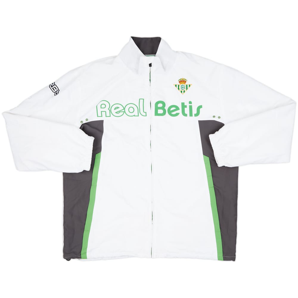 2010-11 Real Betis RBB Track Jacket - 9/10 - (XXL)