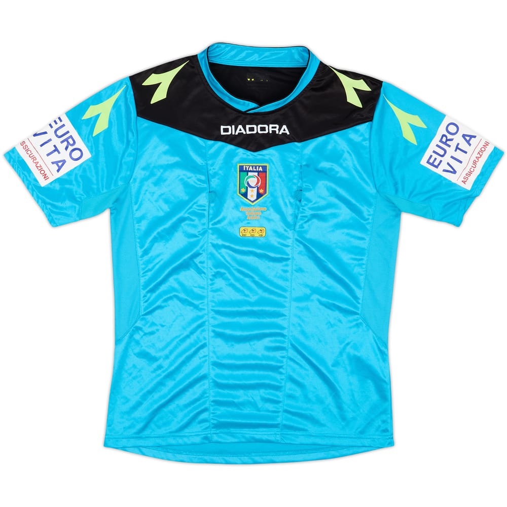 2015-17 Italy Diadora Referee Shirt - 9/10 - (M)