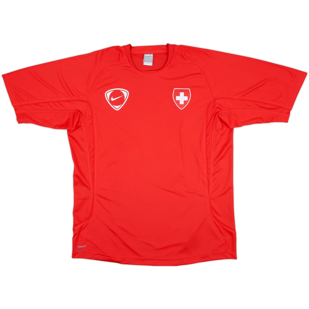 2007-08 Switzerland Nike Training Shirt - 8/10 - (XL)