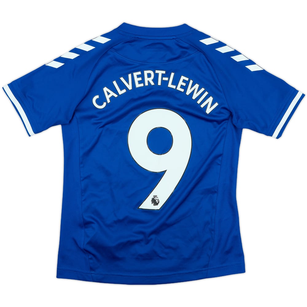 2020-21 Everton Home Shirt Calvert-Lewin #9 - 9/10 - (XL.Boys)