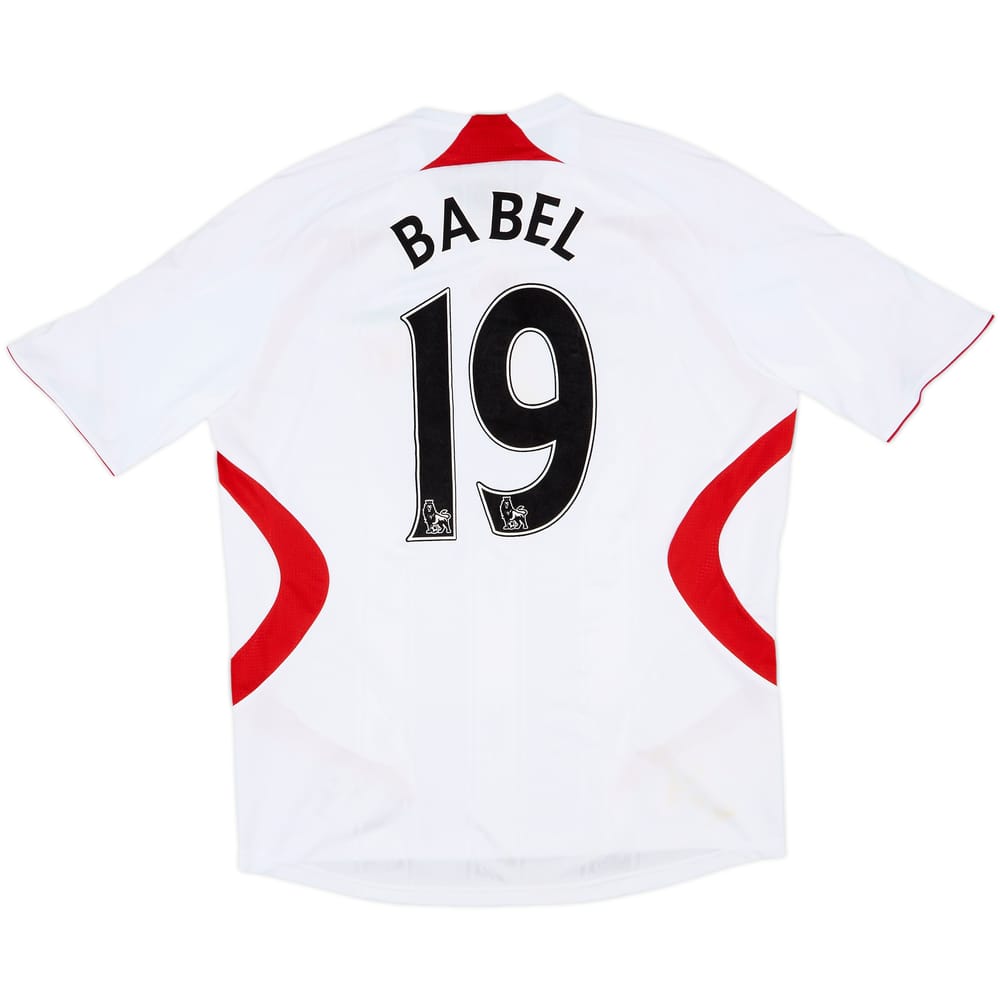 2007-08 Liverpool Away Shirt Babel #19 - 5/10 - (L)