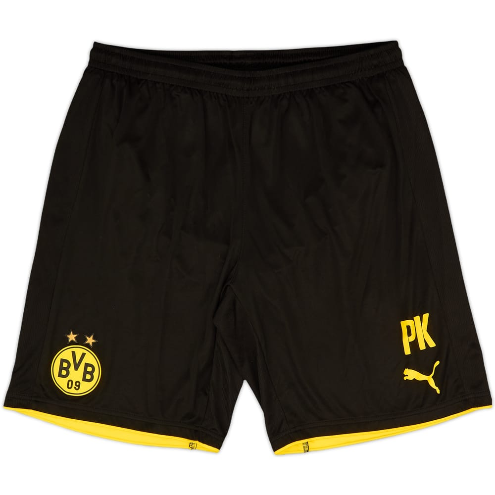 2016-17 Borussia Dortmund Staff Issue Home Shorts PK - 8/10 - (XL)