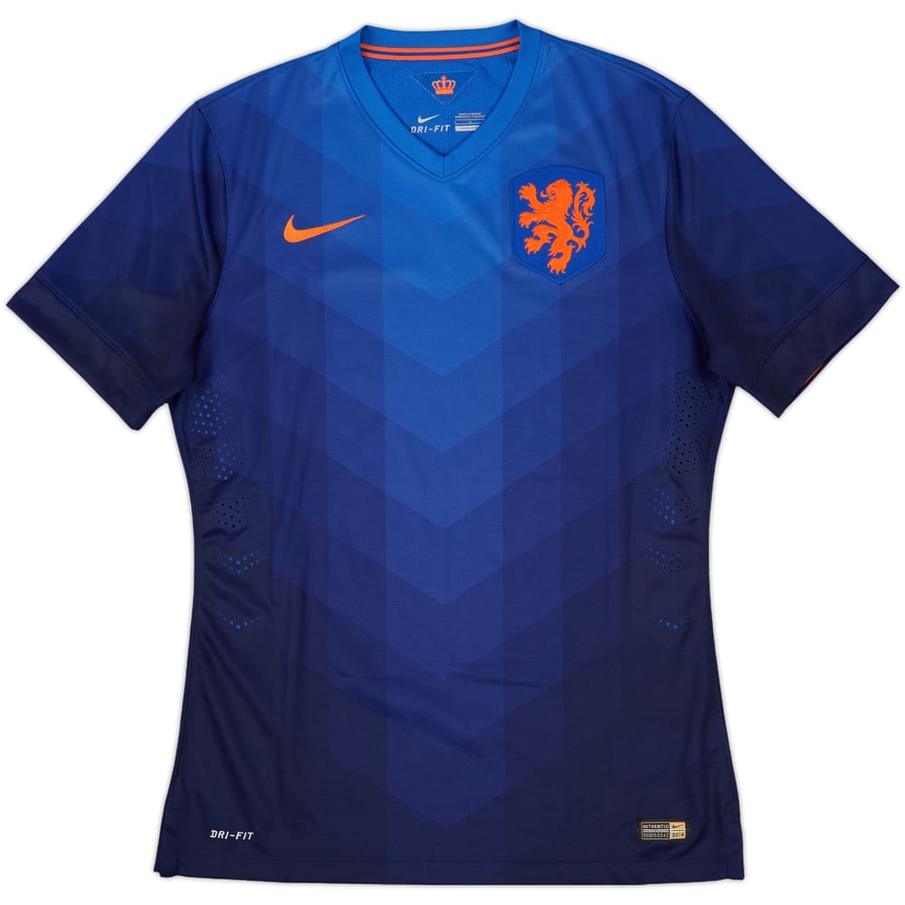 2014-15 Netherlands Authentic Away Shirt - 9/10 - (L)