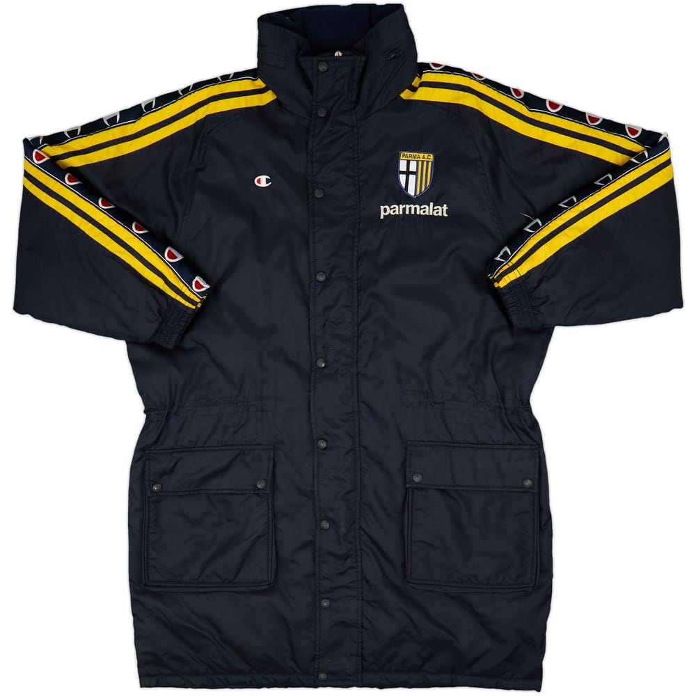 1999-00 Parma Champion Padded Bench Coat - 8/10 - (L)