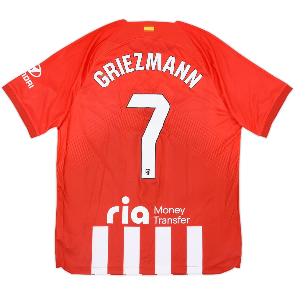 2023-24 Atletico Madrid Home Shirt Griezmann #7 (L)
