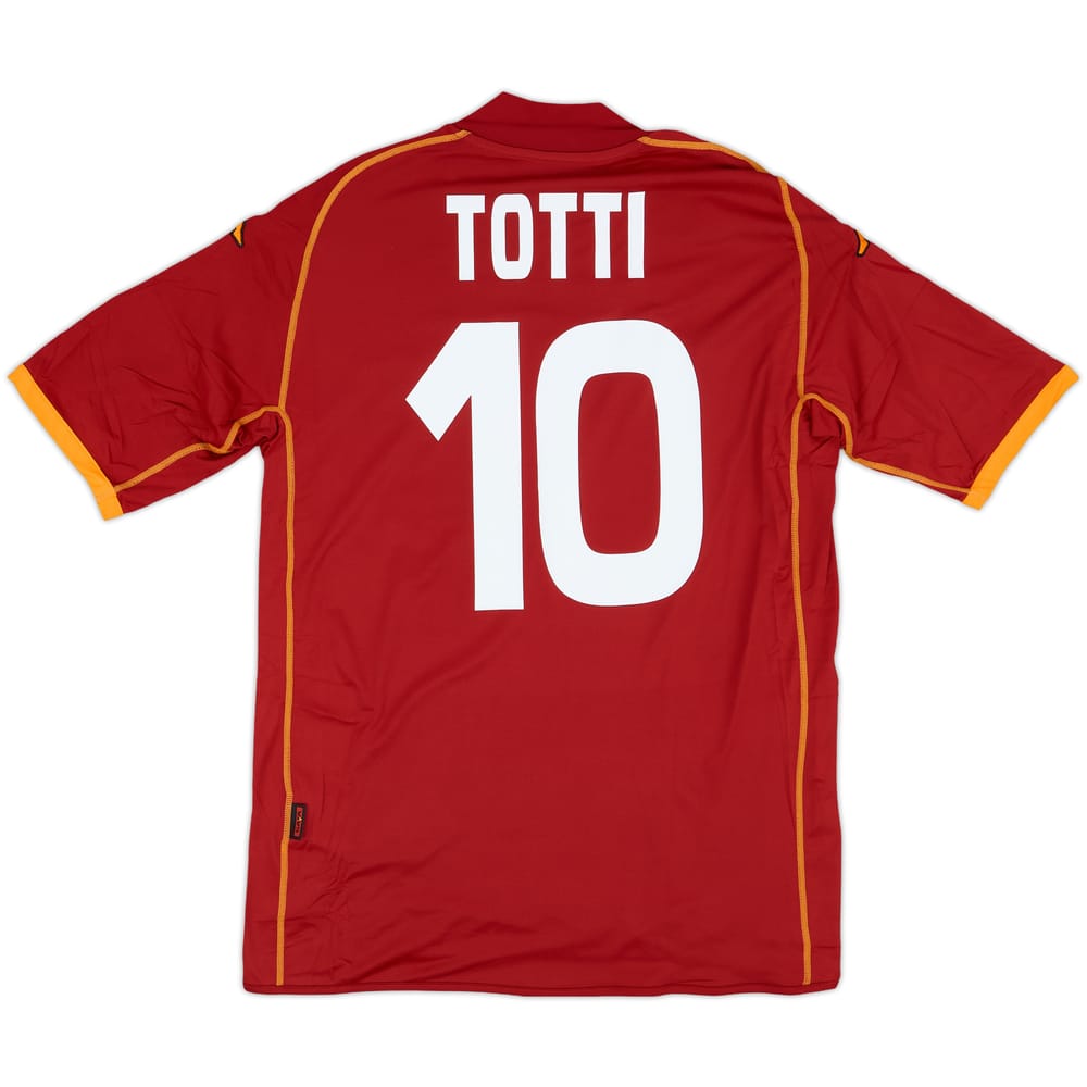 2008-09 Roma Home Shirt Totti #10 (XL)