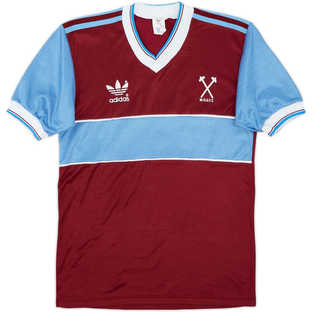 1983-85 West Ham Home Shirt - 8/10 - (S)