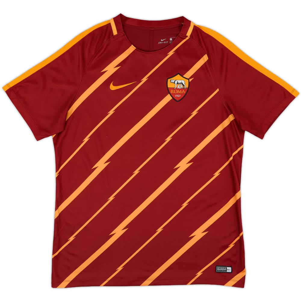 2016-17 Roma Nike Training Shirt - 9/10 - (L)