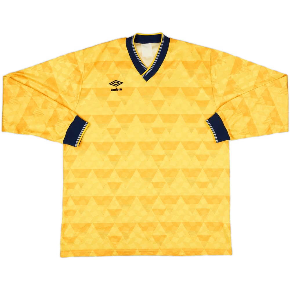 1990s Umbro Template L/S Shirt - 9/10 - (XL)