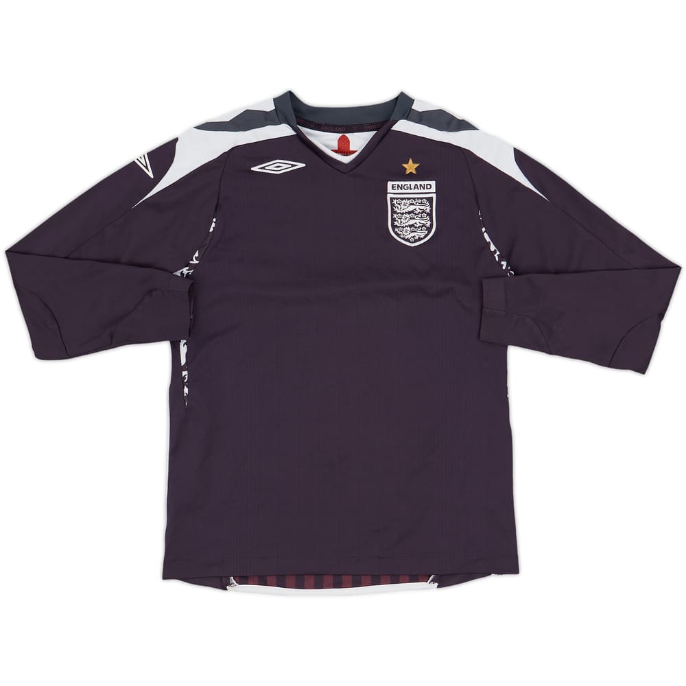 2008-09 England GK Shirt - 7/10 - (M.Boys)